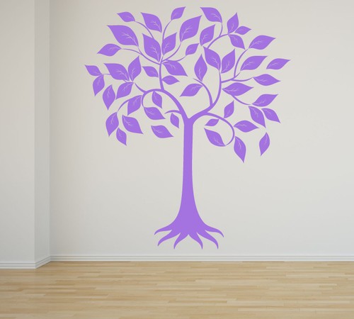 Wall art tree - one, color