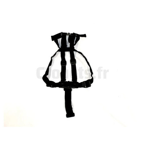 Harnais noir pour - noir, poussette