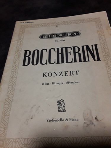 Luigi boccherini konzert - boccherini",