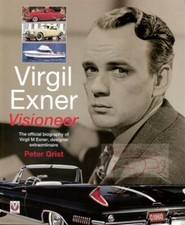 Livre Exner Virgil Visioneer Grist Chrysler Ghia Design De Style Loewy Raymond