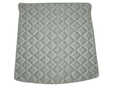 Matelassé Cuir éco GRIS Tapis coffre pour Ford SMAX II 5per 2015-…