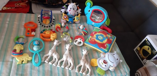 Lot jouets eveil sophie - de,