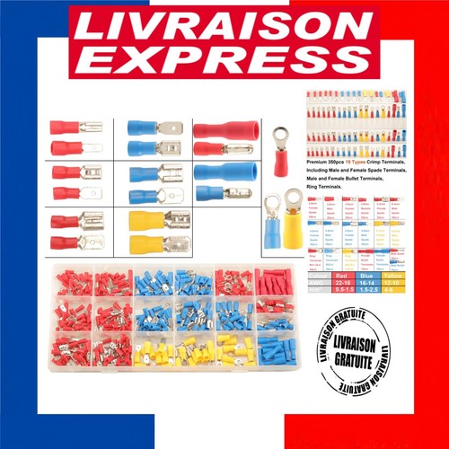 350pcs cosses électriques - 350pcs,