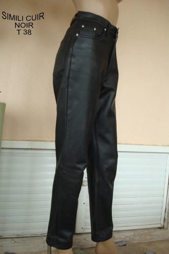 Jeans pantalon simili - ,