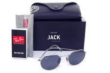 Lunettes Ray-Ban Jack Titane Polarisées RB8165 920848 51Mm Argent Noir Gris