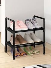 NIAWECAN Petit Meuble à Chaussures étagère à Chaussures à 3 Niveaux Mini étag...