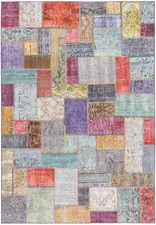 Patchwork Tissés à la Main Tapis Persan 240x168 cm-Orient Tapis Rug Style