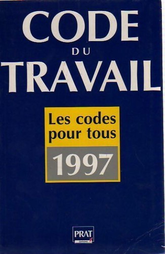 Code travail 1997 - du,