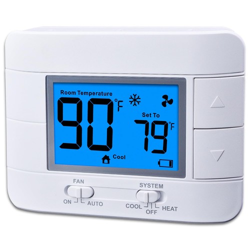 Non programmable thermostat - programmable,