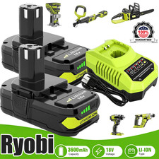 2 PACKS 3.6Ah For RYOBI 18V