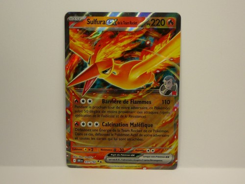 Carte pokémon sulfura de - pokémon,
