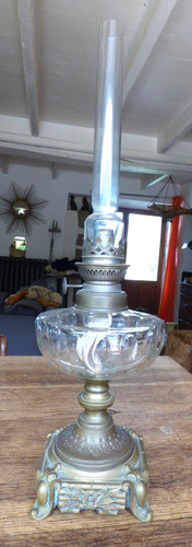 Lampe pétrole réservoir - lampe,