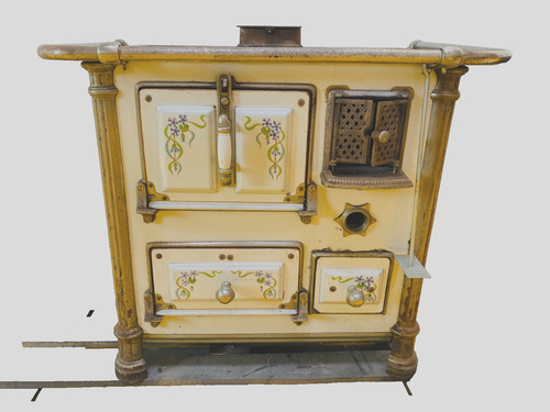 Gazinière fonte fer - gazinière, de