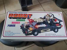 ROBOT COSMIC RAIDER FORCE  / JOUET VINTAGE 1980 / AMY-TOYS 1980 / VIDEO JOINTE +