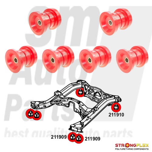 Kit silent blocs berceau - de,