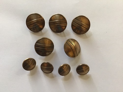 Lot boutons d uniforme - de, 9