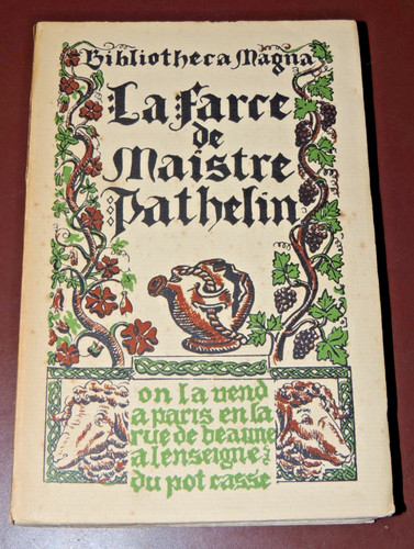Farce maistre pathelin - la,