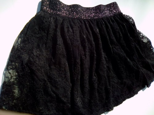 Jolie jupe mim noire - mim, dentelle