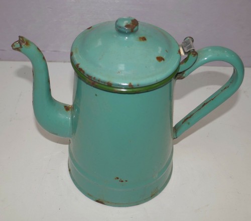 Cafetiere ancienne email - ancienne,
