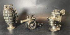 Lot De 3 Anciens Grand briquet
