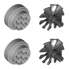 LEGO Briques 4x Lames de Rotor