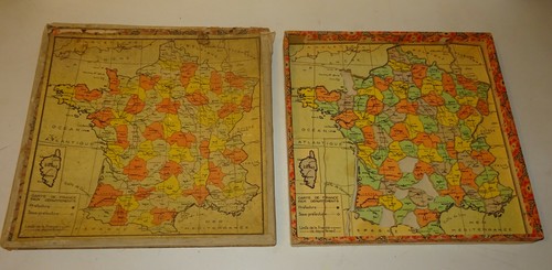 Ancien jeu jouet puzzle - jeu.,