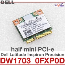 Carte Réseau Sans Fil Wi-Fi WLAN Pour Dell Mini PCI-E DW1703 0FXP0D #D08