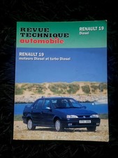 Revue technique AUTOMOBILE Renault 19 DIESEL et TURBO DIESEL - MANUEL GARAGE