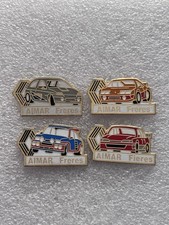 Lot X 4 Pin’s Renault R5 R 5