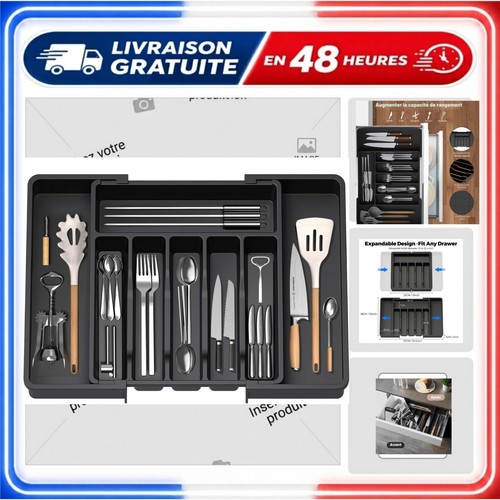 Range couverts extensible - range-couverts, 8