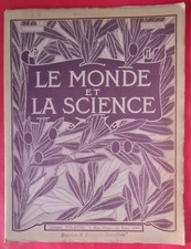 Revue LE MONDE ET LA SCIENCE