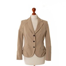 Veste blazer femme PRADA beige taille IT 42 D 36 13248