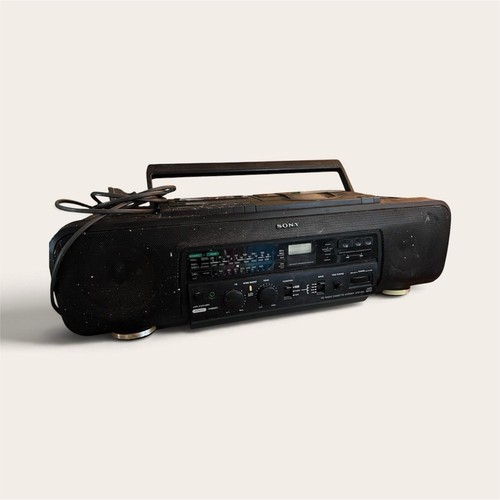 Sony cfd 60l radio cassette - sony, radio-cassette