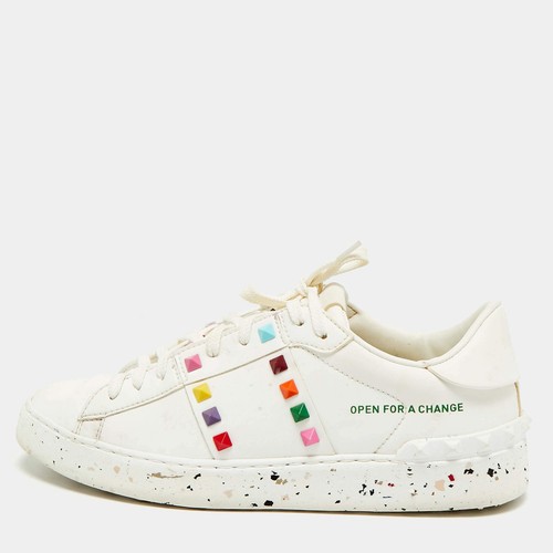 Baskets basses cuir - en,