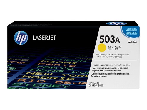 Toner 503a q7582a jaune - 503a,