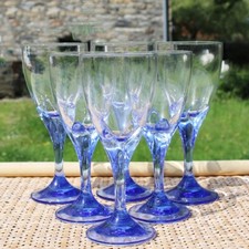 Set de 3 verres à vin eau et 3 verres à vin Bormioli Rocco Bouquet vintage