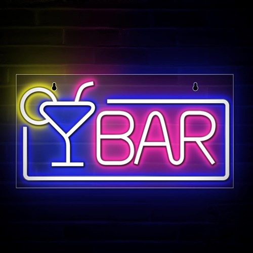 Neon bar signs - bar,