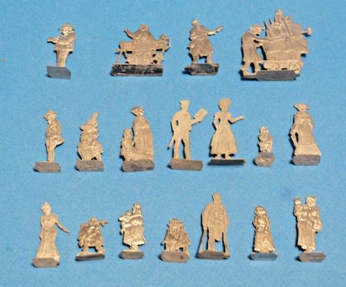 Plats étain zinnfiguren - plats,