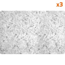 Frisure papier blanc pour