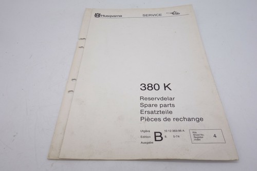 Découpeuse husqvarna 380k - husqvarna,