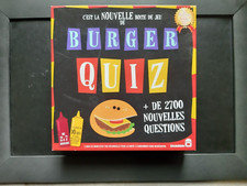 Jeu de société Burger Quiz vintage