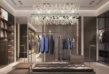 PLAFONNIER LED EN CRISTAL AU