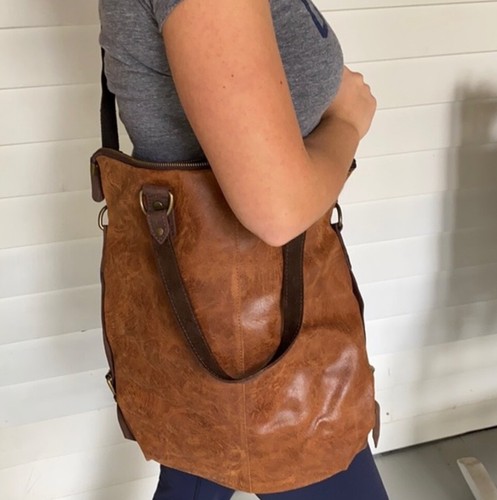 Genuine italian leather - leather, tote
