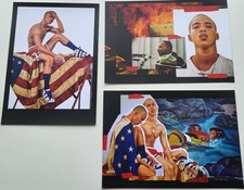 Lot de 3 cartes postales de l'artiste The Kid  au Moco Museum  21 x 15 cm tbe