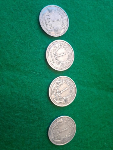Lot pieces franc 1941 - lot,