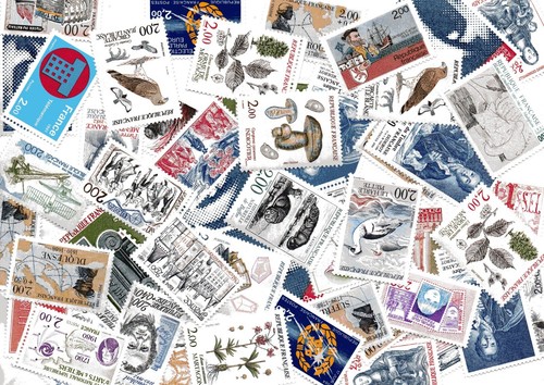 France lot 100 timbres à - timbres,