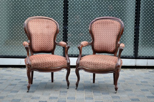 Paire fauteuils napoléon - fauteuils,