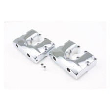 1 Paire De Rockerbox Shovelhead, Chrome, Pour Harley-Davidson 48-65