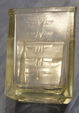 MOULIN A CAFÉ MURAL : RÉCEPTACLE EN VERRE (h : 6,5 cm)