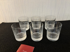 Lot de 6  verres à whisky